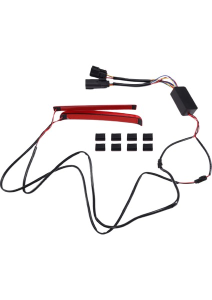 Motosiklet Saddlebag Işık Dinamik Dönüş Sinyal Işığı LED Fren Işığı Harley Touring Modelleri 2014-2023 (Yurt Dışından) modelleri