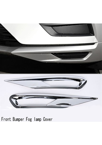 Volvo Için Sis Lambası Kapağı XC60 2018 2019 Ön Sis Işık Şeridi Kapak Kafa Lambaları Trims (Yurt Dışından) fırsatları