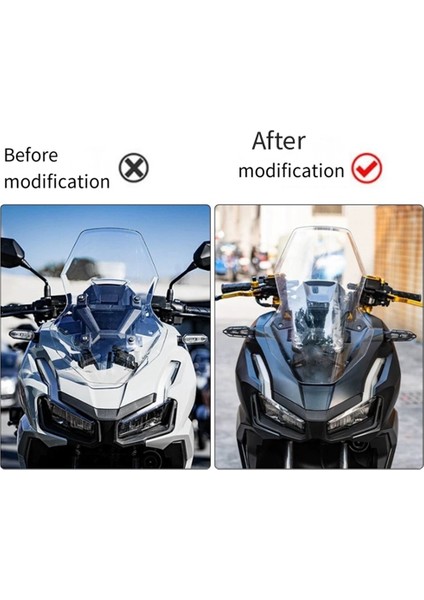 Motosiklet Dönüş Sinyali Işık Koruma Sinyal Lambası Koruma Kalkanı Honda Adv 350 Adv 150 Adv 160 2022-2024 (Yurt Dışından) modelleri