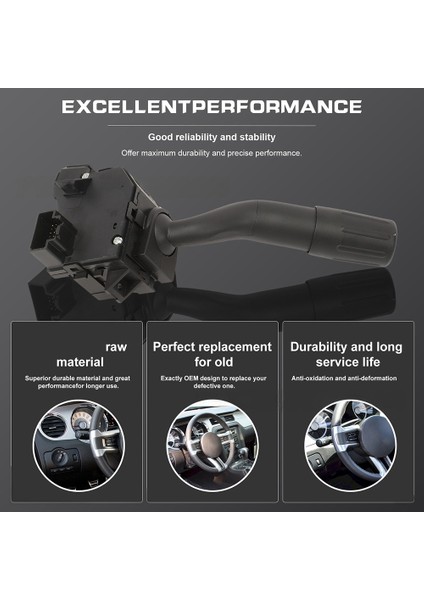 Sinyal Işık Anahtarı Direksiyon Kolon Anahtarı Ön Cam Silecek Anahtarı CBS1901 AR3Z13K359AA Ford Mustang Için (Yurt Dışından) modelleri