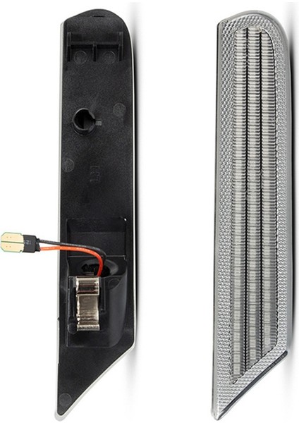 Porsche Boxster Için 2x LED Yan Işaretçi Işığı 986 996 911 Carrera Targa 1996-2004 Dönüş Sinyal Lambası Şeffaf (Yurt Dışından) indirimleri