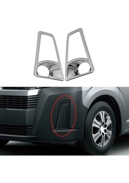 Toyota Hıace Banruşu Granvıa Için Araç Ön Siste Lamba Kapak Trım Granvıa H300 2019 2020 Abs Krom (Yurt Dışından) fiyatları