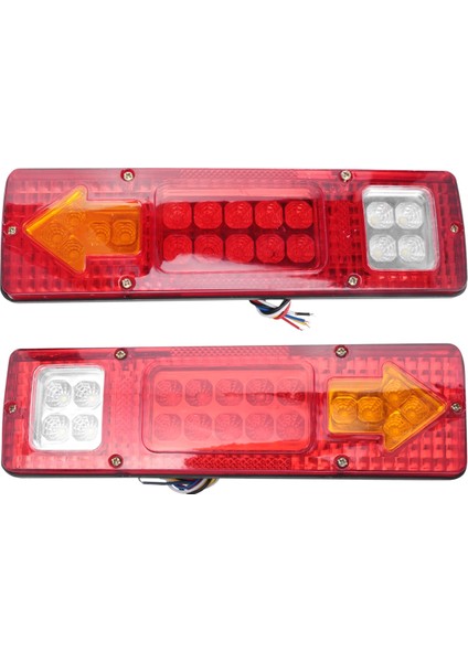 2pcs Araba 19 LED Su Geçirmez Kuyruk Işık Römorku Kamyon Arka Dönüş Sinyali Durdurma Işığı (Yurt Dışından) modelleri