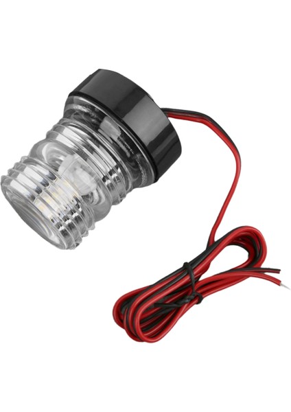 12-24V Beyaz LED Navigasyon Işığı 360 Derece Yat Teknesi Için Çok Yolda Işık Yelken Sinyal Lambası Kıç Ankraj Işığı (Yurt Dışından)
