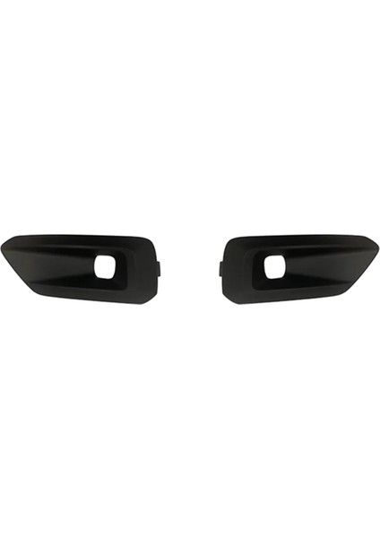 1 Çift Sis Lambası Çerçevesi Lamba Deliği Ön Tampon Sis Kapağı Dekorasyonu 31449343 31449344 Volvo XC40 Için (Yurt Dışından)