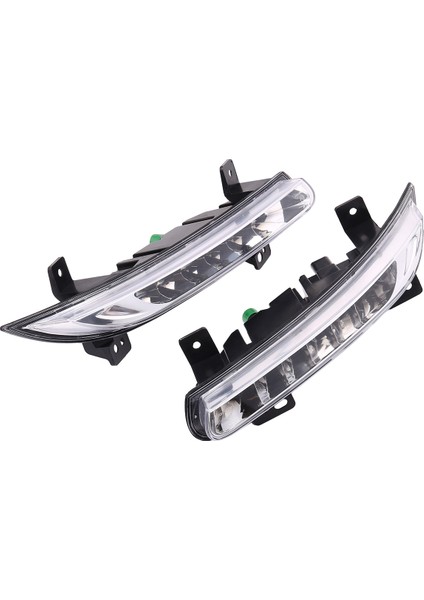 1paır Araç LED Drl Sis Işığı Renault Fluence 2014+ Otomatik Sürüş Lambası Gündüz Çalışan Işık Tampon Lambası (Yurt Dışından) modelleri