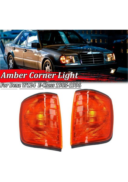 Amber Köşe Işıkları Park Sinyali Mercedes Için Sağ Sinyal Benz E-Serisi W124 1985-1995 1248260143 (Yurt Dışından) modelleri