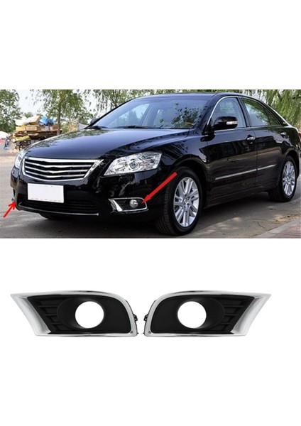 Araba Ön Sis Lambası Izgara Sis Fark Trim Çerçeve 52040-06110 52030-06110 Toyota Camry 2009-2013 Araba Aksesuarları (Yurt Dışından) fırsatları