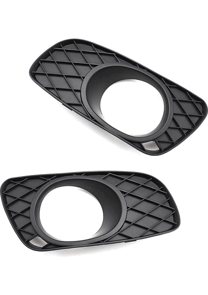 Sol/sağ Ön Tampon Sis Izgarası Izgara Koruyucu Kapak Sis Lambası Sis Lamba Çerçeve Kaput Akıllı Fortwo 451 2008-2012 (Yurt Dışından) modelleri