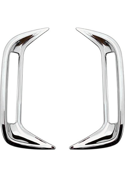 Toyota Yaris Için Cross 2020 2021 Araba Krom Arka Reflektör Sis Işık Lamba Kapağı Trim Çerçeve Çerçeve Araba Stil (Yurt Dışından)