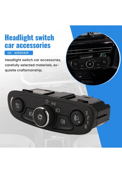 Opel Mokka 42550429 Araç Aksesuarları Için Araba Sis Far Far Anahtarı (Yurt Dışından) indirimleri