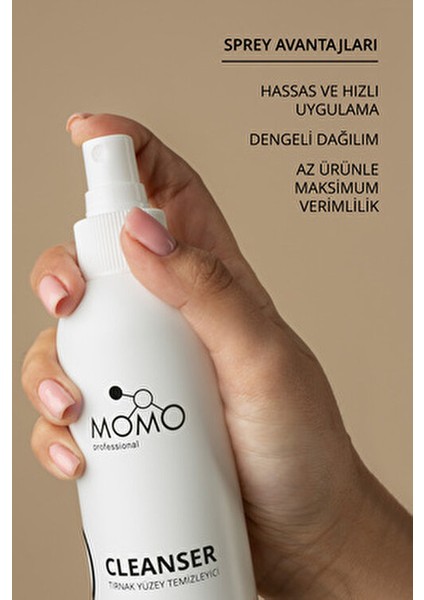 Tırnak Yüzey Temizleyici 125 Ml Kalıcı Oje İçin Güvenli ve Etkili