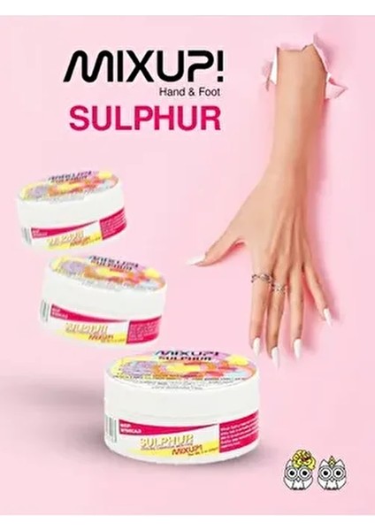 Sulphur Tırnak Bakım Yağı 3'lü Set 56 g Tırnak Etlerini Pürüzsüzleştiren Formül indirimleri