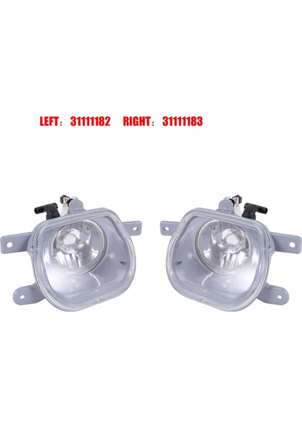 Araba Sis Farkı Sol Sağ Yan Far Sürüş Lambası Sisler Volvo Için Sisler 2002-2013 31111182 &amp; 31111183 (Yurt Dışından) indirimleri