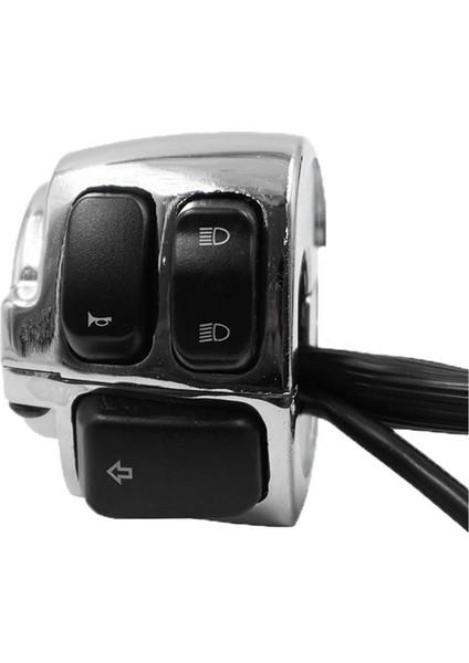 Motosiklet 1 Inç 25MM Gidon Kontrol Anahtarı Kablo Demeti Boynuz Dönüş Sinyali Işık Anahtarı Harley Sportster Dyna Softail (Yurt Dışından) modelleri
