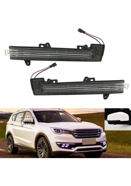 1paır Araç LED Diğer Görünümü Chery Jetour Için Sinyal Lambası X70 X70S 2018 2019 Ters Ayna Yan Lamba Montajı (Yurt Dışından) modelleri