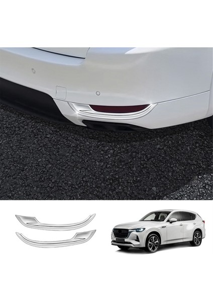 Araba Arka Sisli Kaş Arka Tampon Sis Mazda Için Dekoratif Parlak Şerit Cx-60 2022 2023 Rhd (Yurt Dışından) indirimleri
