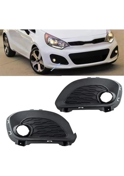 Ön Tampon Sis Lambası Döşeme Çerçeve Izgara Kapağı Anti Sis Lambası 922011W200 922021W200 Kia Rio Hatchback 2012-2014 (Yurt Dışından) fiyatları