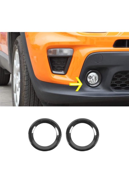Jeep Renegade 2019 Abs Sis Dekoratif Kapak Döşeme Araç Aksesuarları (Karbon Fiber) (Yurt Dışından) fiyatları