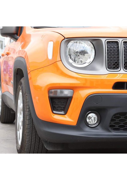 Jeep Renegade 2019 Abs Sis Dekoratif Kapak Döşeme Araç Aksesuarları (Karbon Fiber) (Yurt Dışından) fırsatları