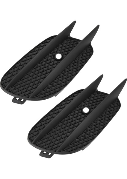 2x Araç Ön Tampon Sis Farkı Izgara Izgara Kapağı Mercedes Benz E Sınıfı W213 E200 E260 16-20 A213856800 A2138856700 (Yurt Dışından)