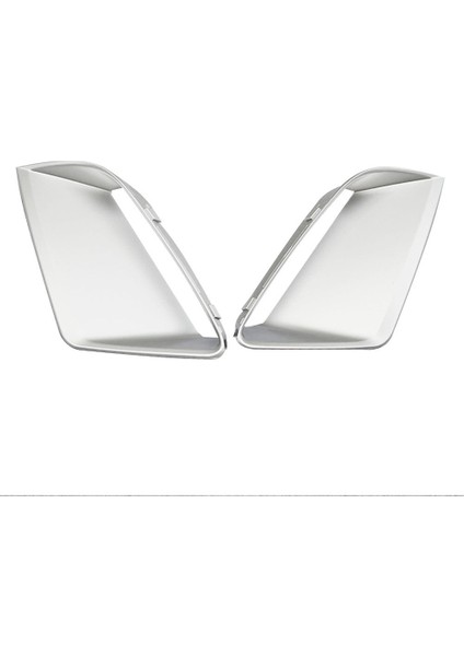 Audi Rs6 2012-2018 Ön Tampon Sis Light Lamba Kapak Şeridi Kalıp Dekoratif Kapak Ön Tampon Rüzgar Bıçağı (Yurt Dışından)