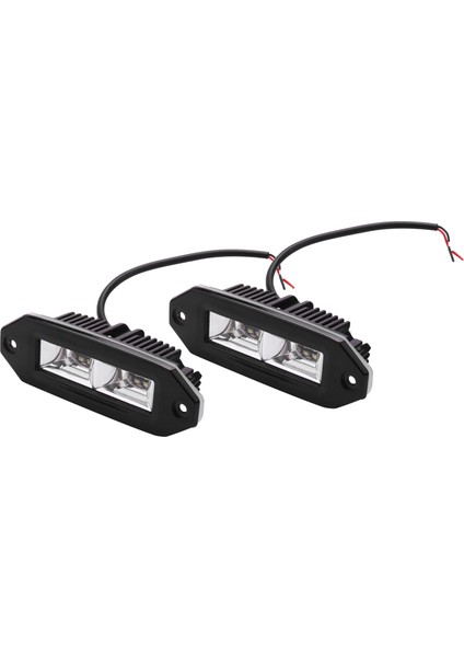 LED Işık Çubuğu, 40W Flush Montaj LED Pods, 2pcs Yol Yede Sürüş Işıkları Jeep Tampon Için Sis Lambası Atv Utv Suv Kamyon Teknesi (Yurt Dışından) fiyatları