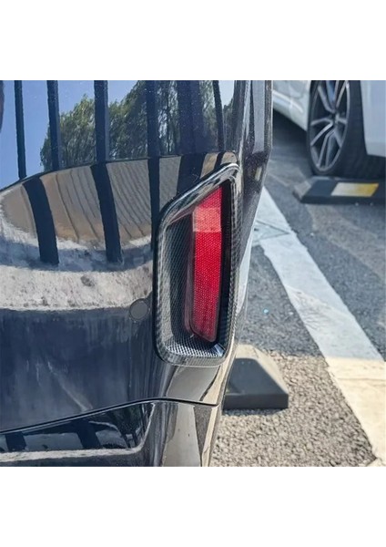 Bmw 5 Serisi G60 2024 Arka Sis Kapağı Trim Dekorasyon Dış Aksesuarları Abs Karbon Fiber Desen (Yurt Dışından) fırsatları