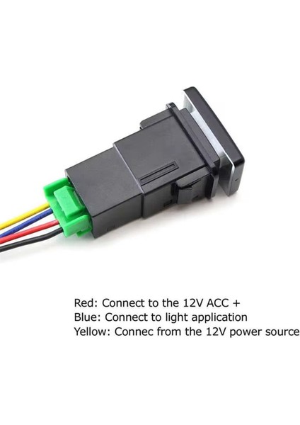 2 Pcs Otomatik Retrofit Switch Su Geçirmez Toyota Lexus Beyaz Işık Için 4 Hat Sis Lambası Anahtarı (Yurt Dışından) indirimleri