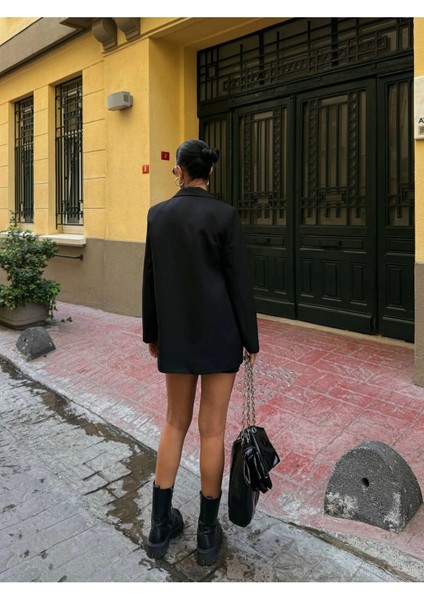 Kadın Çengel Detaylı Blazer Ceket fiyatları