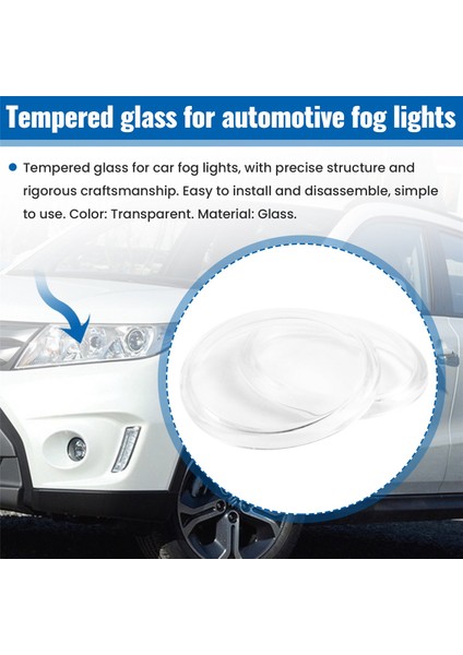 2pcs/set Yuvarlak Çap 90MM Sis Lambaları Işıklar Temperli Cam Anti-Sisli Cam Mitsubishi L200 Outlander Pajero Colt Triton Asx (Yurt Dışından) indirimleri