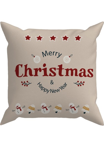 Christmas 4'lü Kırlent Kılıf DS27 fırsatları