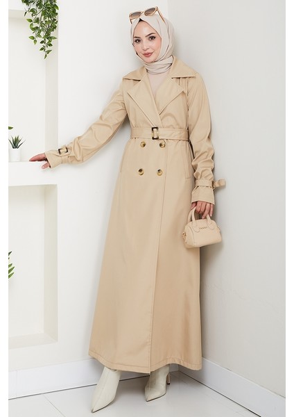 Tam Boy Su Geçirmez Trenç 1596 - Taş modelleri