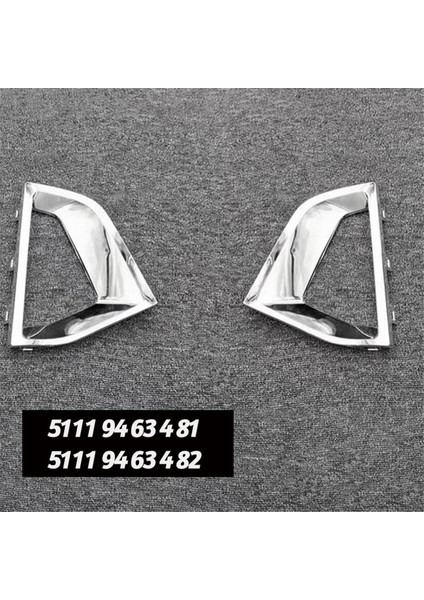 Araba Ön Tampon Sis Farklı Trim Frme 51119463481 51119463482 Bmw 5 Serisi G38 G30 2021-2024 Hava Kanalı Trim Kapak (Yurt Dışından) fırsatları