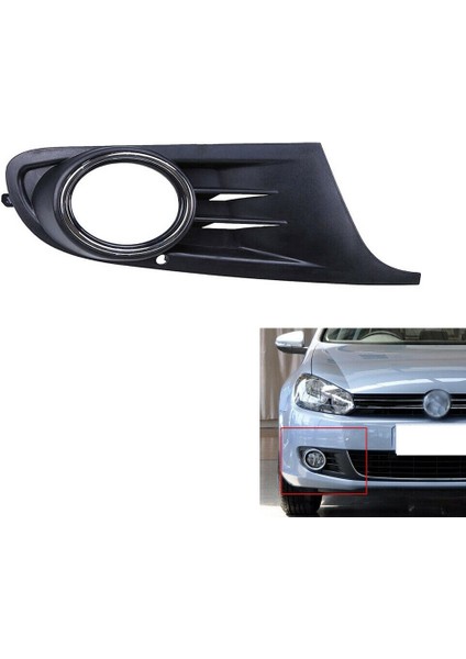 Ön Sağ Yan Tampon Sis Lambası Izgara Kapağı Jetta Golf Için 6 Mk6 Tdi/tsi 2010-2014 5k0 853 666 (Yurt Dışından) modelleri