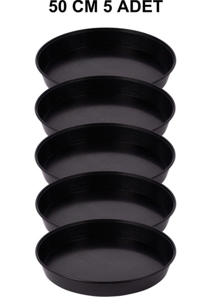 Yuvarlak Saksı Altlığı 50 cm 5 Adet