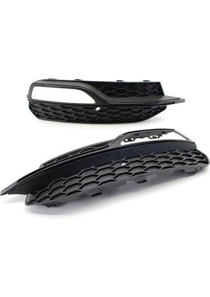 1 Çift Ön Tampon Sis Izgarası Izgara Kapağı Sis Lambası Çerçevesi Audi A3 Sinine S3 2014-2017 8V3807681 8V3807682 (Yurt Dışından) modelleri