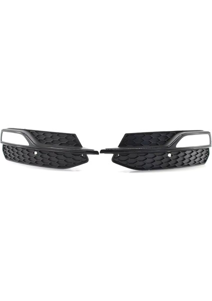 1 Çift Ön Tampon Sis Izgarası Izgara Kapağı Sis Lambası Çerçevesi Audi A3 Sinine S3 2014-2017 8V3807681 8V3807682 (Yurt Dışından) indirimleri