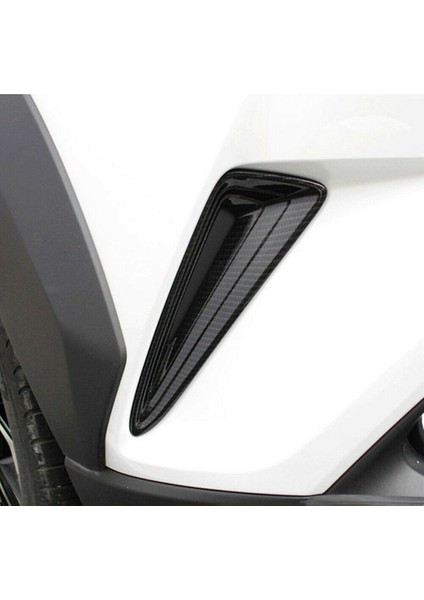 2pcs Araba Ön Sis Lambası Işık Kapağı Toyota C-Hr Chr Chr Için Dekorasyon Trim Sequin 2016-2020 Lhd Aksesuarlar, Karbon Fiber (Yurt Dışından) modelleri