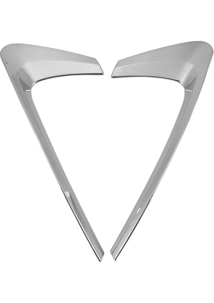 Renault Kadjar Için 2015-2018 Araç Aksesuarları Arka Sis Farları Dekorasyon Lambası Çerçevesi Trim Abs Krom Araba Stil (Yurt Dışından)