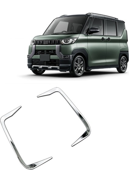 Mitsubishi Delica Mini 2023 Arka Tampon Tail Light Kapağı Sis Lambası Kapağı Trim Dekoratif Aksesuarlar (Yurt Dışından) modelleri