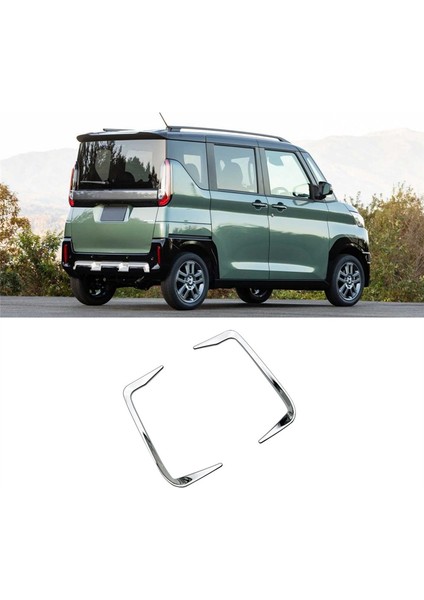Mitsubishi Delica Mini 2023 Arka Tampon Tail Light Kapağı Sis Lambası Kapağı Trim Dekoratif Aksesuarlar (Yurt Dışından) fırsatları