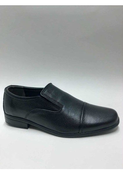 Hakiki Deri Bağcıksız Klasik Siyah Topuklu Hafif Yazlık Erkek Ayakkabı C-6343847HSA fiyatları