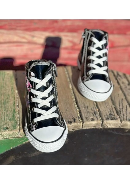 Kuromi Kız Çocuk Ayakkabı, Kuromi Convers, Kız Çocuk Günlük Ayakkabı (31-35 Numara Aralığı Işıksızdır) modelleri