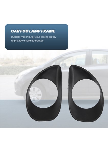 Toyota Yaris Için Sis Lambası Gölgesi ile Araba Ön Tampon 2 Kaplı Hatchback 2007-2013 (Yurt Dışından) modelleri