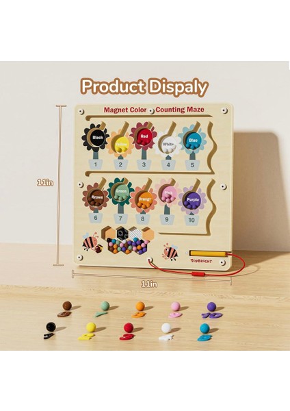 Montessori Ahşap Manyetik Arı Labirenti fiyatları