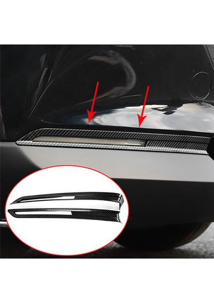 Araç Karbon Fiber Ön Tampon Sis Light Lamba Çerçevesi Kapak Mazda CX30 Cx-30 2020 2021 (Yurt Dışından) fiyatları