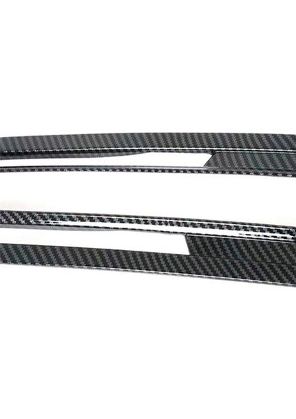 Araç Karbon Fiber Ön Tampon Sis Light Lamba Çerçevesi Kapak Mazda CX30 Cx-30 2020 2021 (Yurt Dışından) modelleri