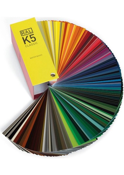 K5 Renk Kataloğu - Yarı Mat - Water Based
