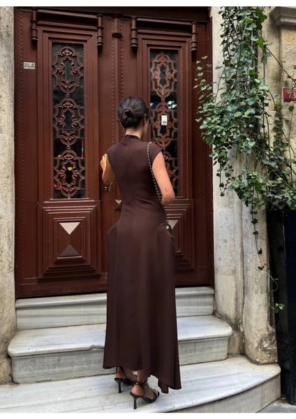 Kadın Vatkalı Maxi Elbise fiyatları